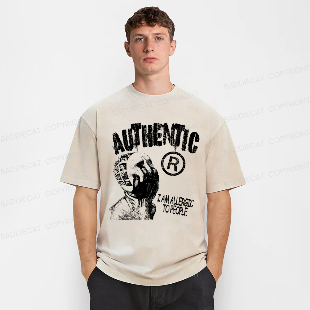 Baddiecat Y2k Retro Graphic Authentic Washed T-Shirt