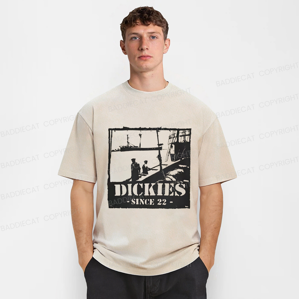 Baddiecat Dickies Harbor Vintage Washed T-shirt