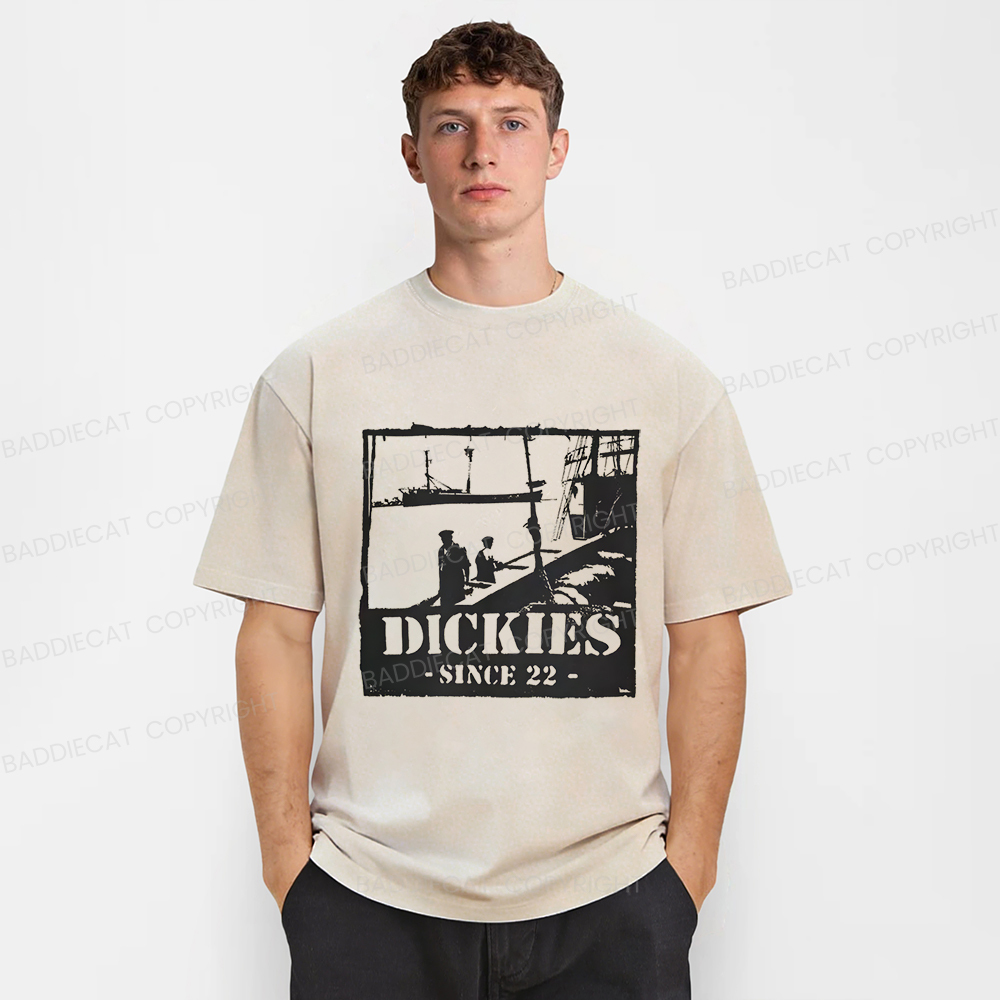 Baddiecat Dickies Harbor Vintage Washed T-shirt