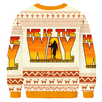 Baddiecat Jesus Is The Way Ugly Sweatshirt