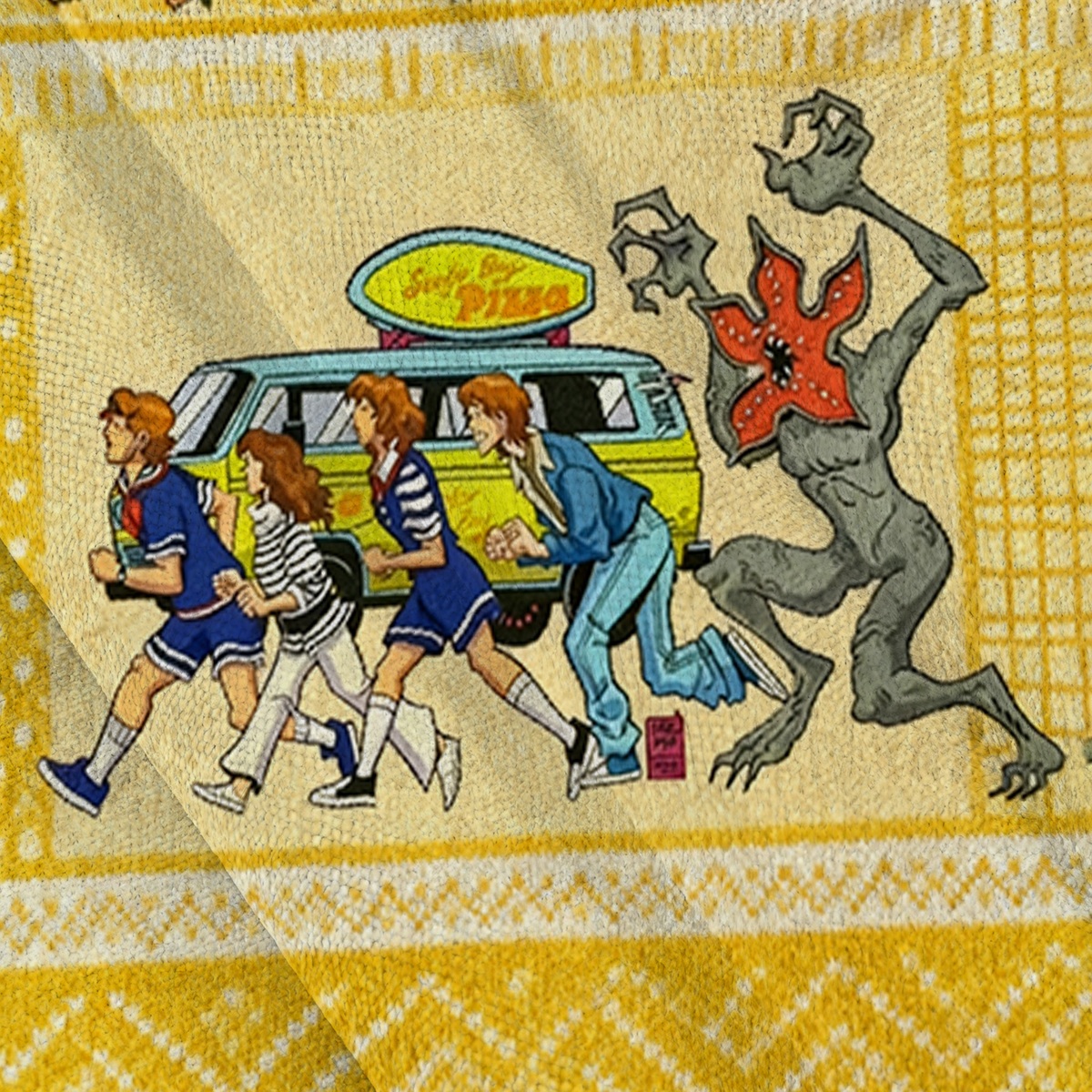 Baddiecat Stranger Things Ugly Sweatshirt