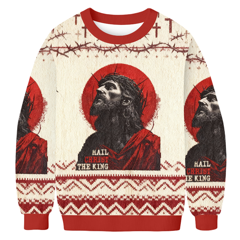 Baddiecat Jesus Christ The Way The Truth The Life Ugly Sweatshirt