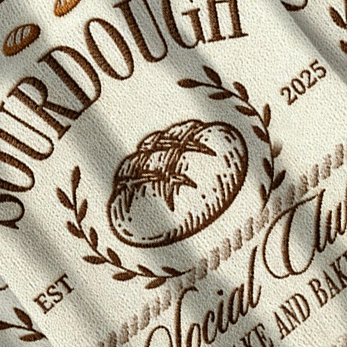 Baddiecat Sourdough Bread Baking Countryside Ugly Sweatshirt