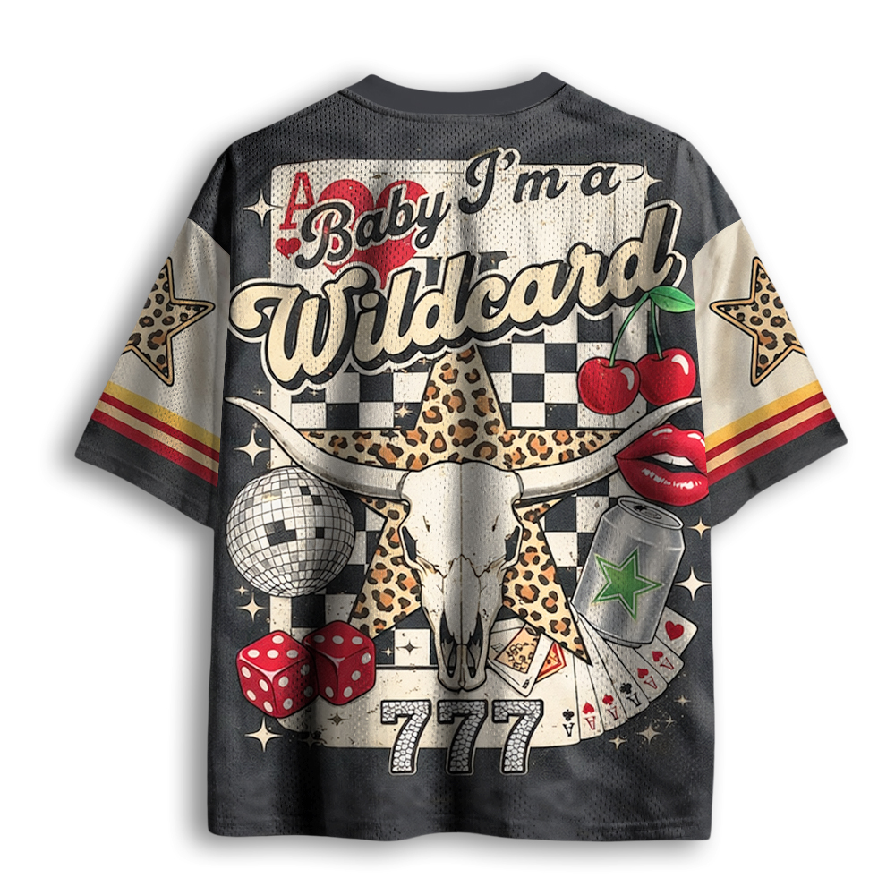 Baddiecat Western Wildcard Mesh Jersey