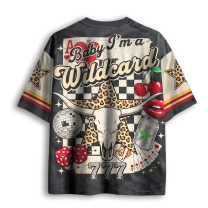 Baddiecat Western Wildcard Mesh Jersey