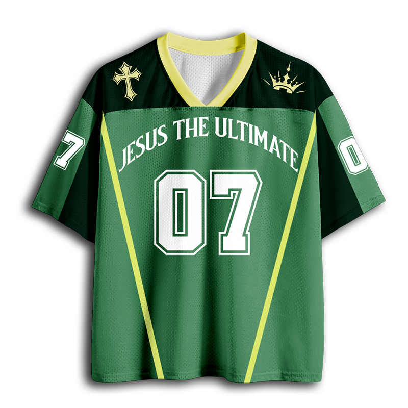 Baddiecat Jesus The Ultimate Religion Mesh Jersey
