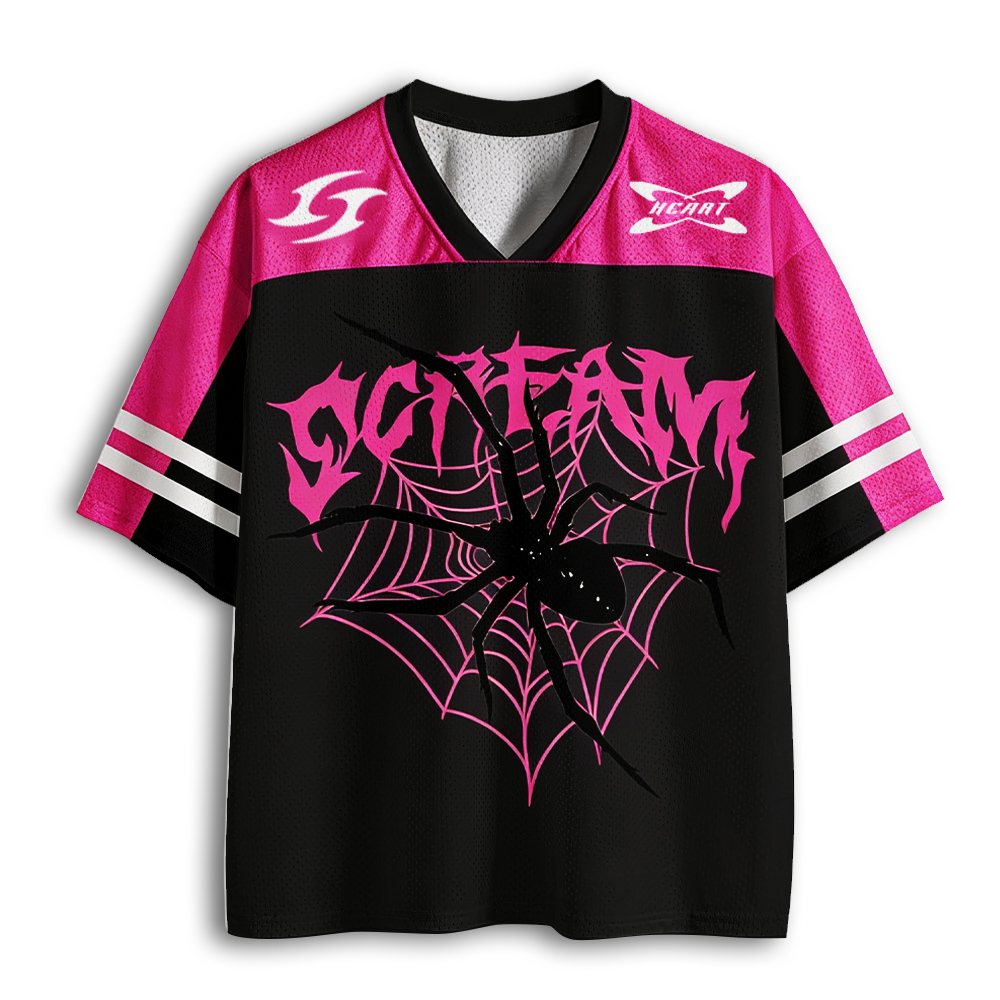 Baddiecat Psalm Christian Faith Mesh Jersey