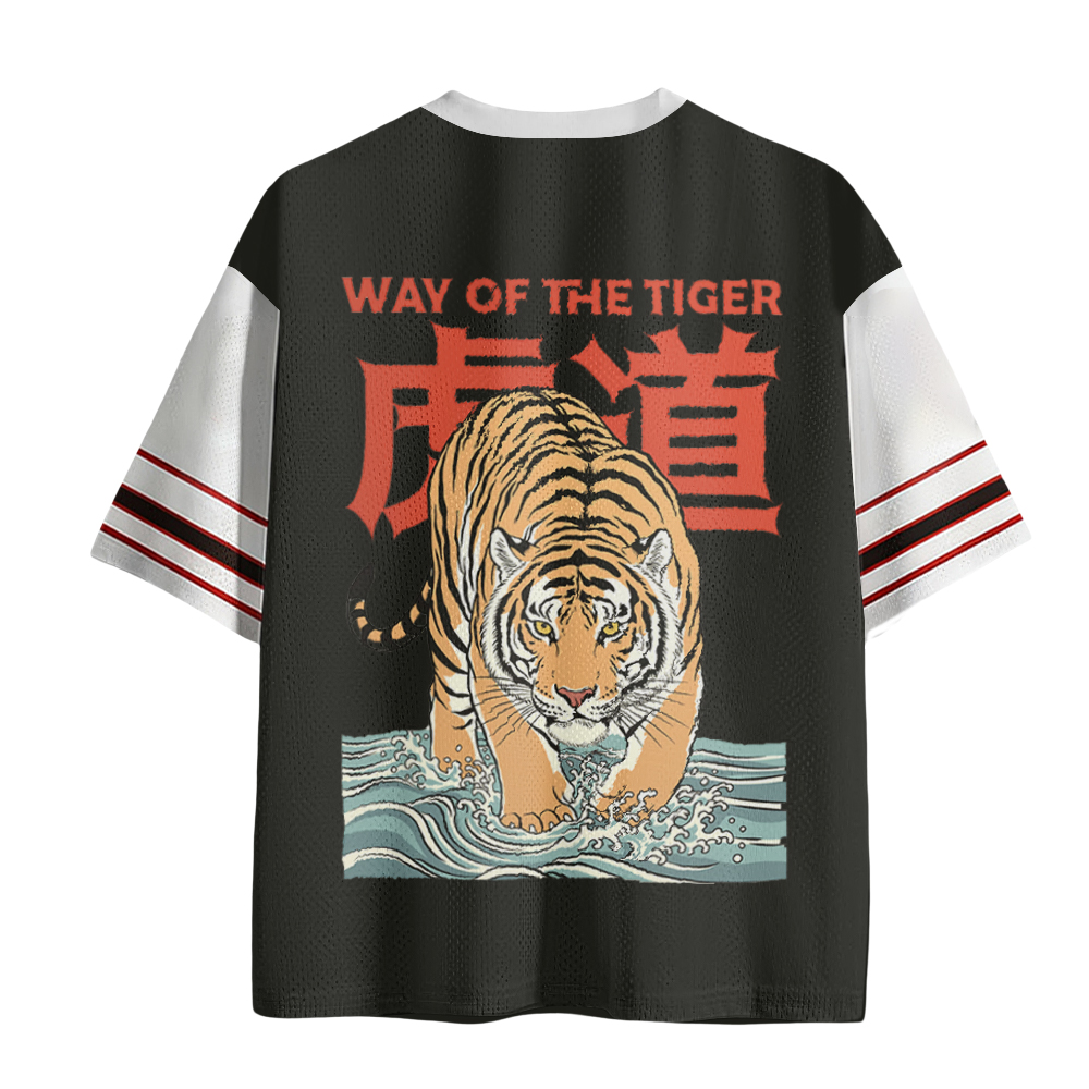 Baddiecat Japanese Tiger Road Mesh Jersey