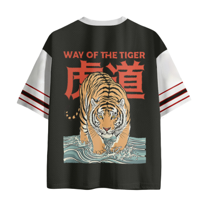 Baddiecat Japanese Tiger Road Mesh Jersey