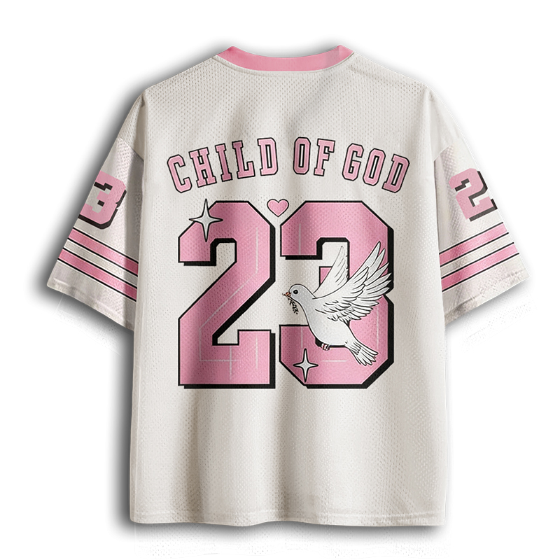 Baddiecat Jesus Christian Faith Mesh Jersey