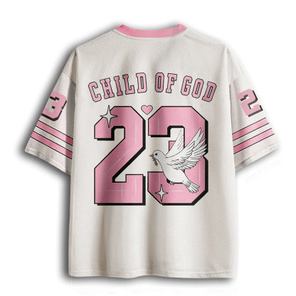 Baddiecat Jesus Christian Faith Mesh Jersey