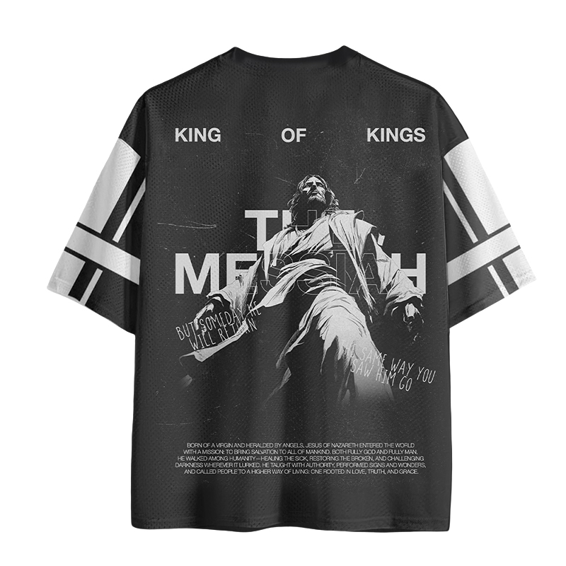 Baddiecat Jesus Christian Faith Mesh Jersey