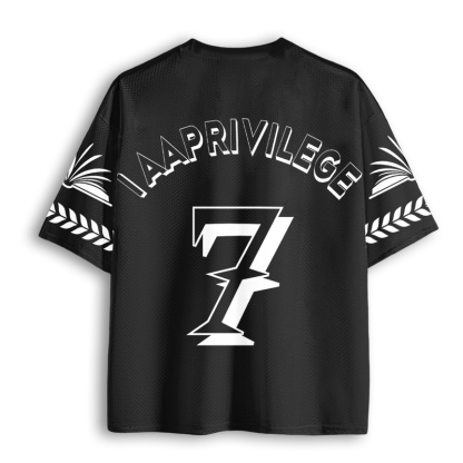 Baddiecat I’m A Privilege Mesh Jersey