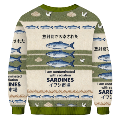 Baddiecat The Fish I Am Contaminated With Radiation Ugly Sweatshirt