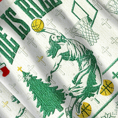 Baddiecat He Is Rizzin Christmas Ugly Sweatshirt