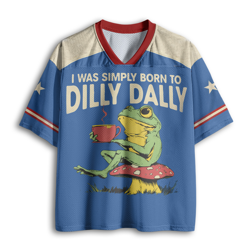Baddiecat Born To Dilly Dally Mesh Jersey