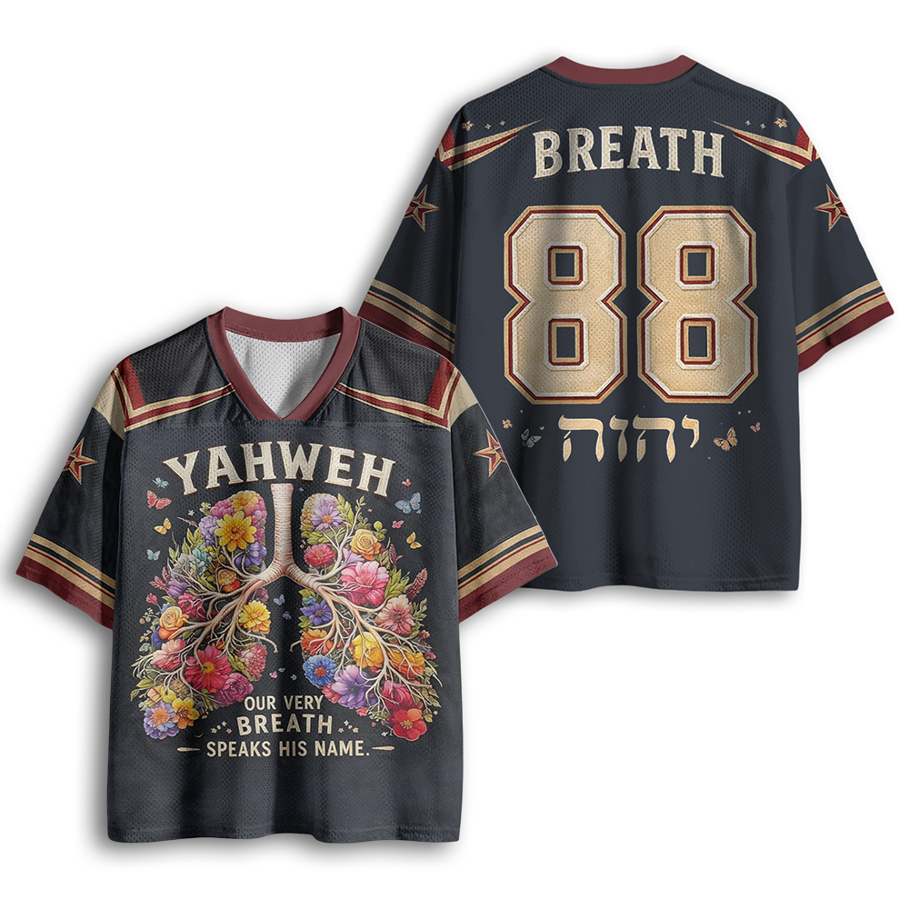 Baddiecat Yahweh Breath Mesh Jersey