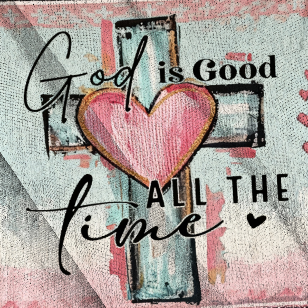 Baddiecat God Is Good All The Time Ugly Sweatshirt