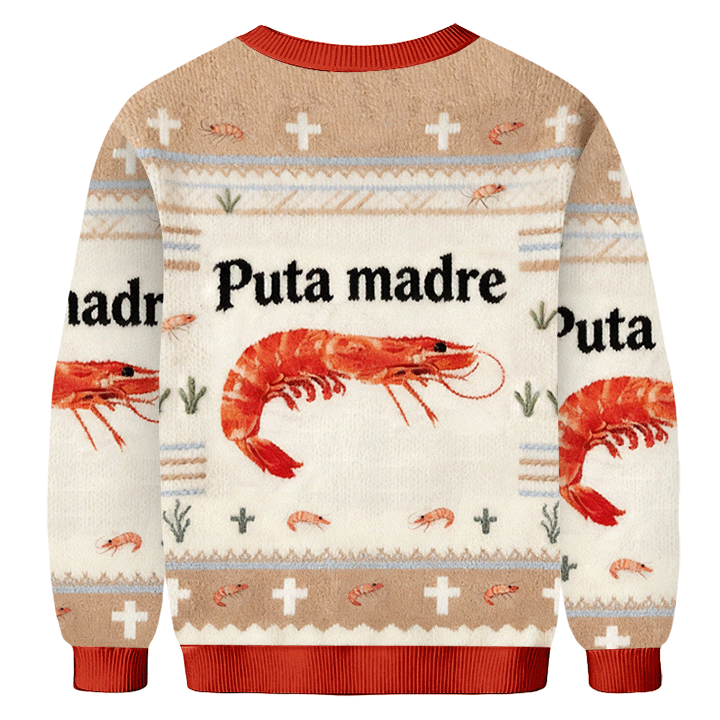 Baddiecat Puta Madre Ugly Sweatshirt