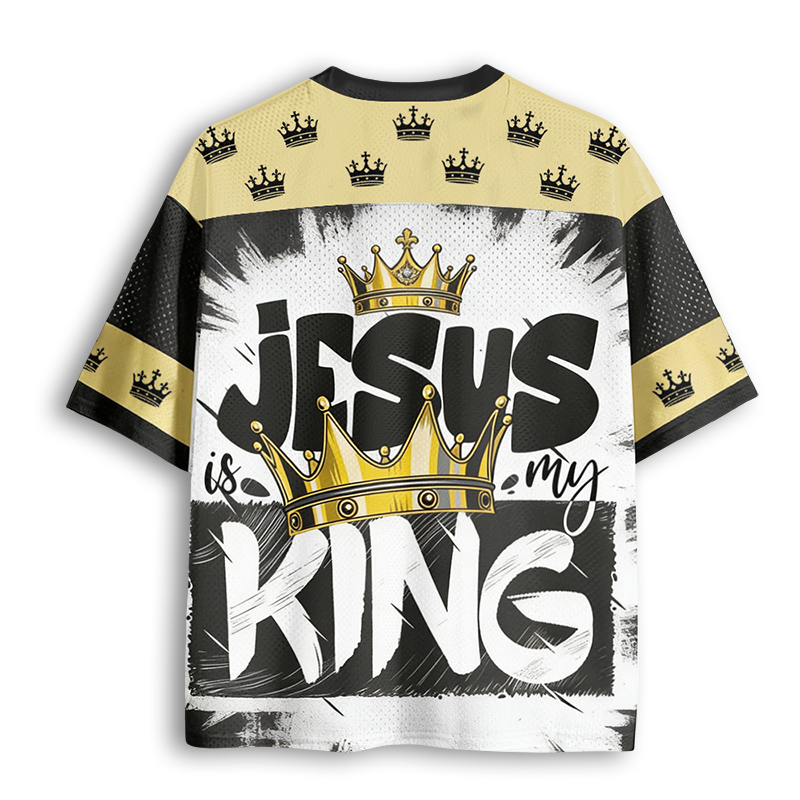 Baddiecat Jesus Faith Mesh Jersey