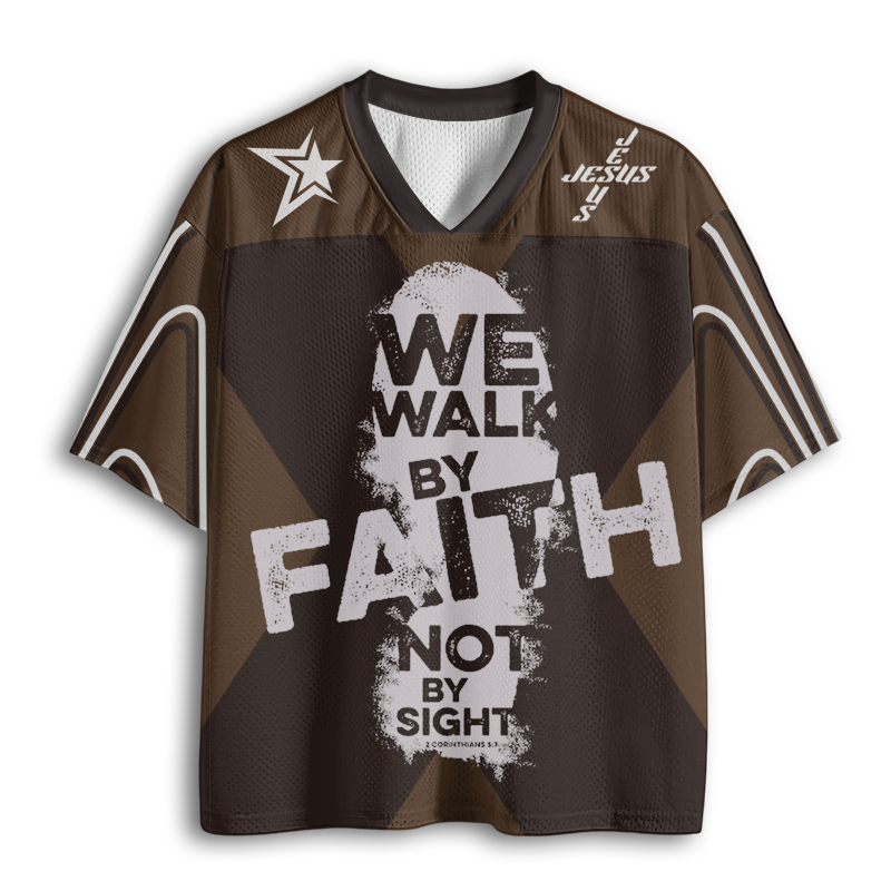 Baddiecat Jesus Christian Faith Mesh Jersey