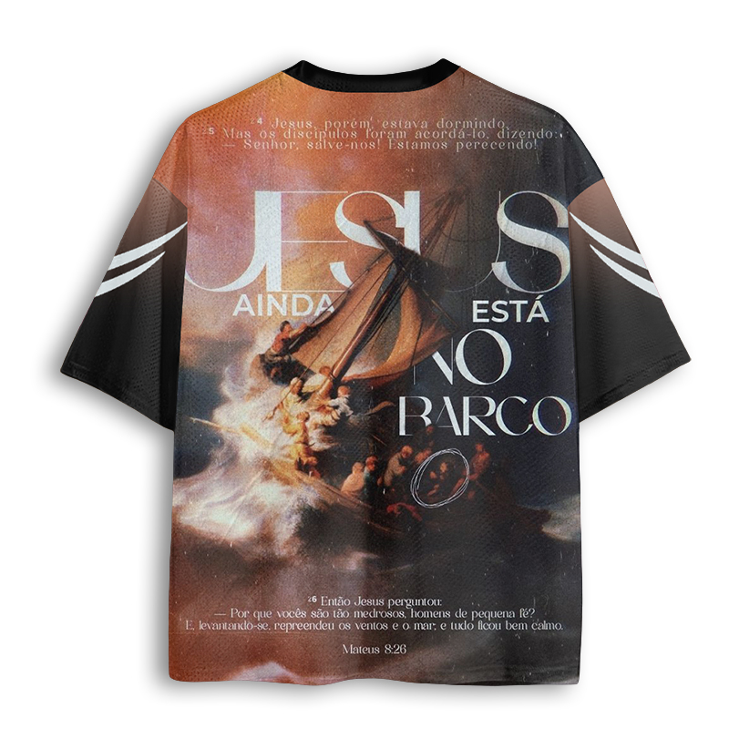 Baddiecat Jesus Christian Faith Mesh Jersey