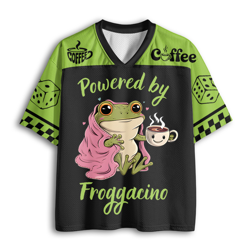 Baddiecat Powered By Froggacino Mesh Jersey