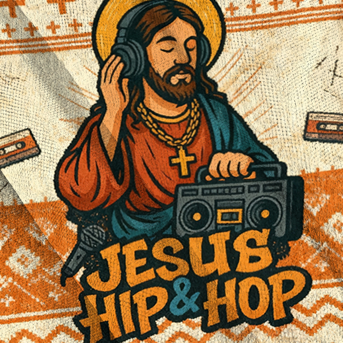 Baddiecat Jesus Hip Hop Ugly Sweatshirt