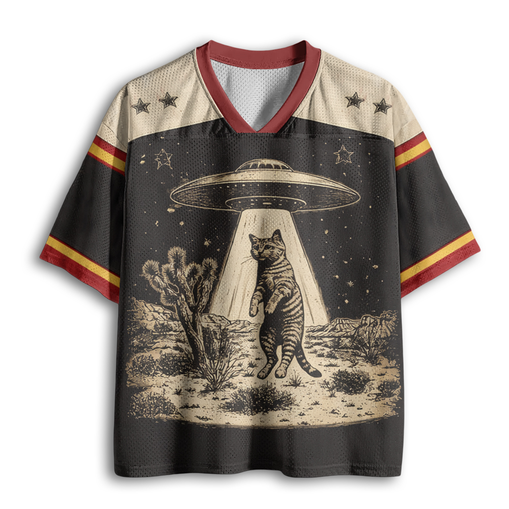 Baddiecat UFO Cat Mesh Jersey