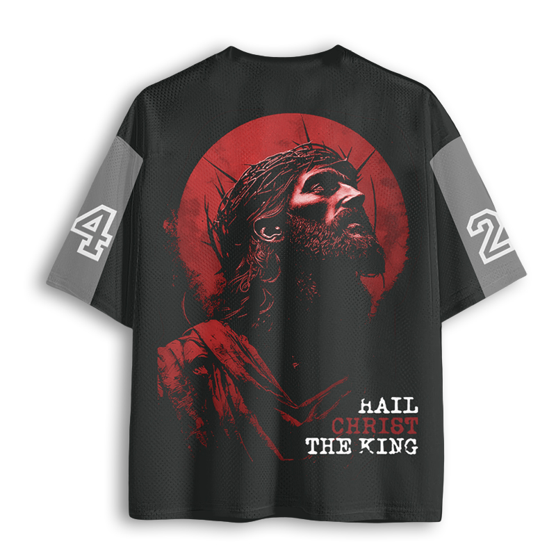 Baddiecat Jesus Christ The Way The Truth The Life Vintage Mesh Jersey