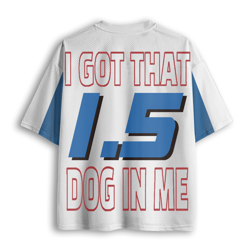 Baddiecat I Got That Dot In Me Mesh Jersey