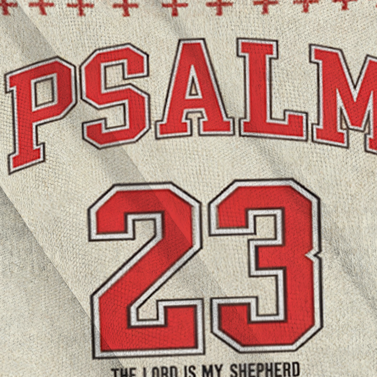 Baddiecat Psalm 23 Christian Ugly Sweatshirt