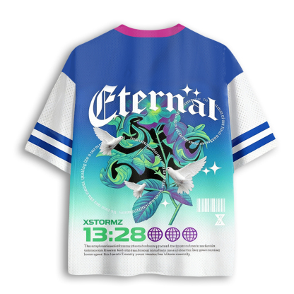 Baddiecat Fternal Christian Faith Mesh Jersey