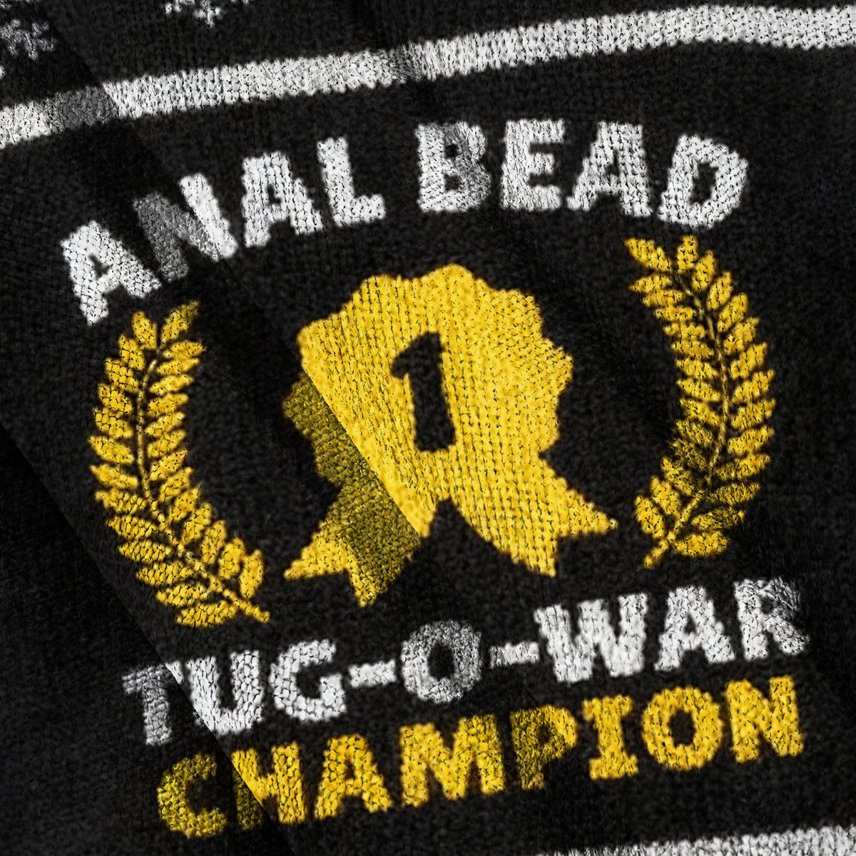 Baddiecat Anal Bead Tug O War Champion Christmas Ugly Sweatshirt