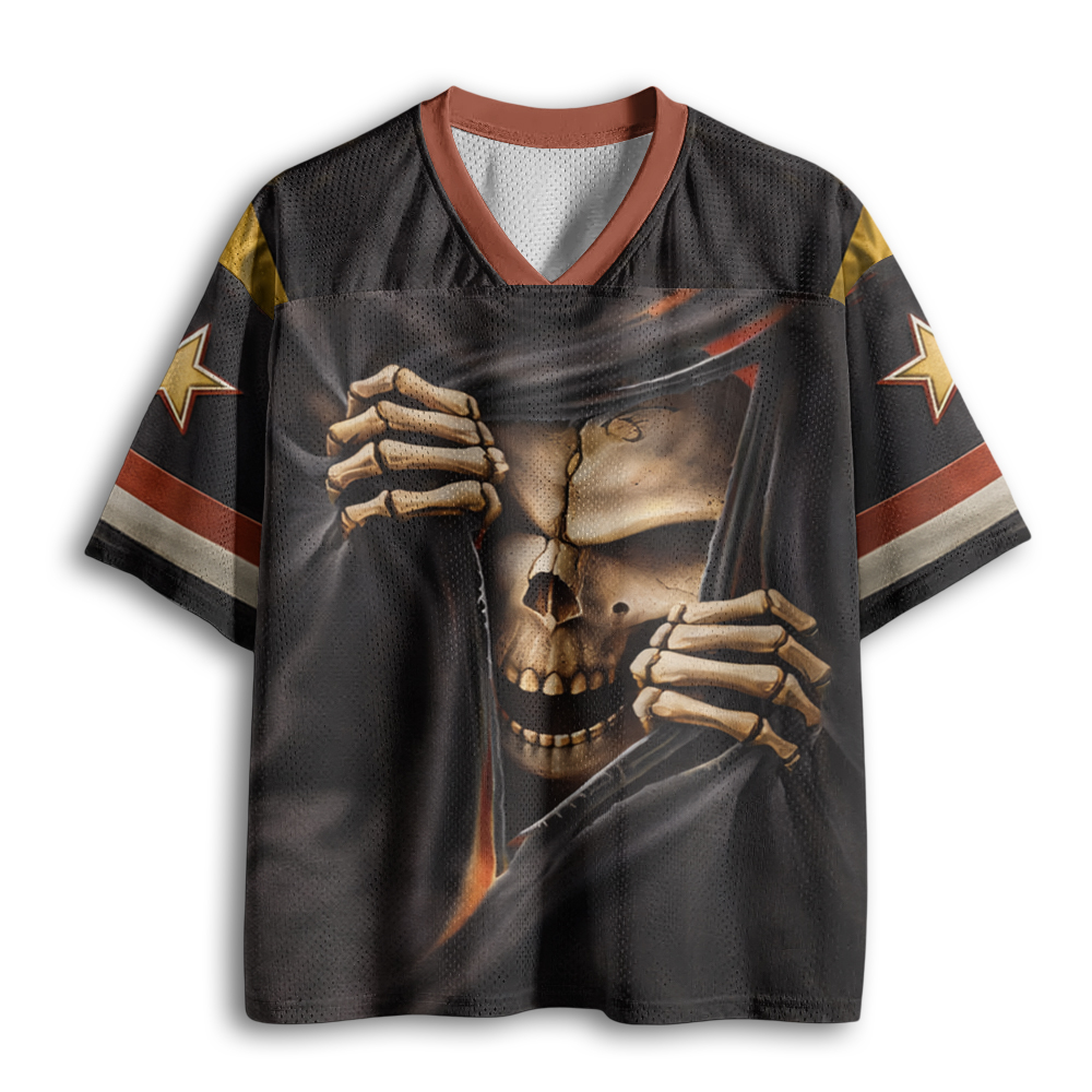 Baddiecat Cool Skeleton Mesh Jersey