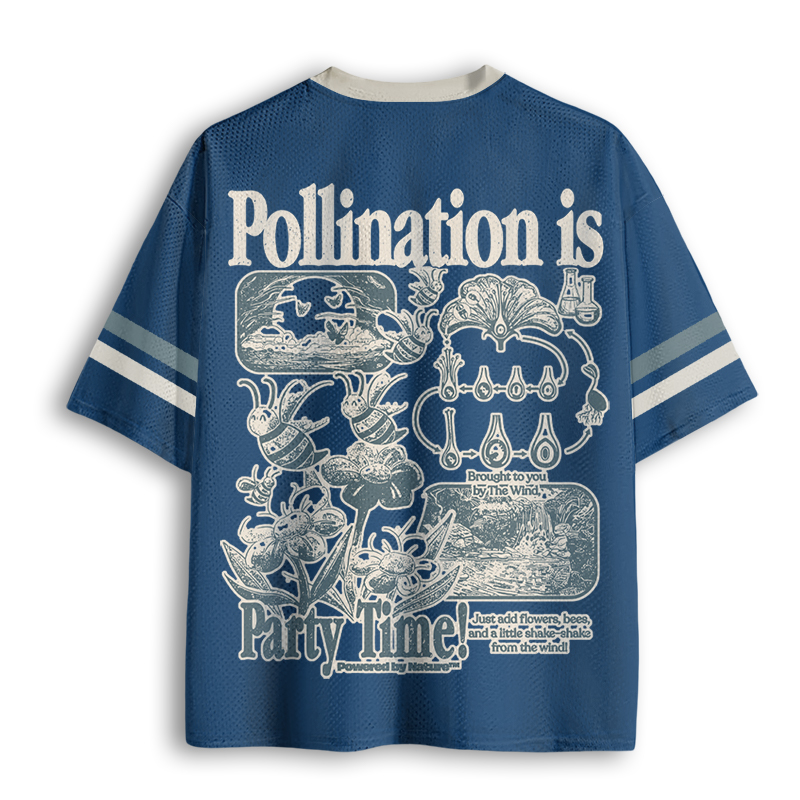 Baddiecat Bee Pollination Mesh Jersey