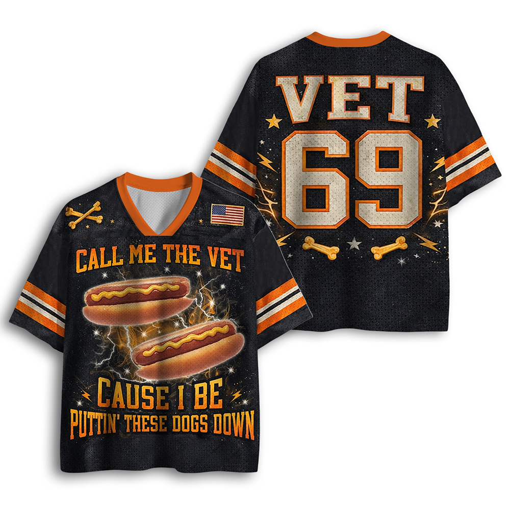 Baddiecat Call Me The Vet Mesh Jersey
