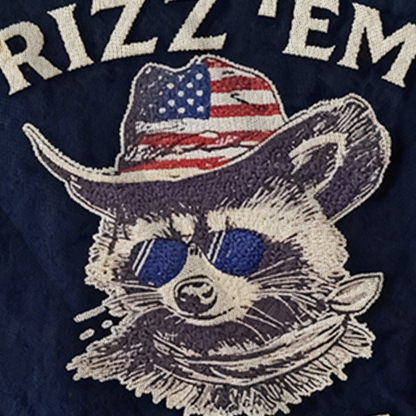 Baddiecat Raccoon Rizz Em With The Tism Ugly Sweatshirt