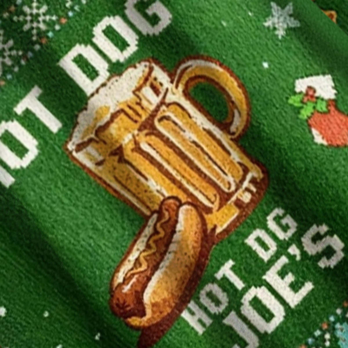 Baddiecat Hot DG JOE'S Christmas Ugly Sweatshirt