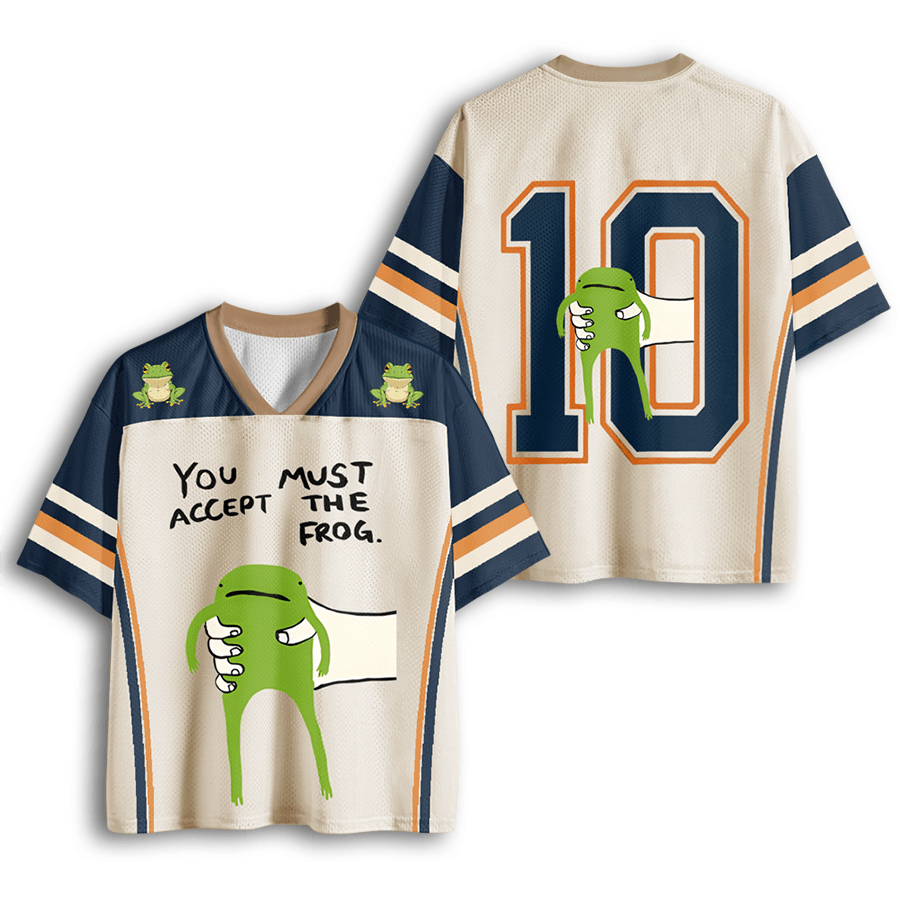 Baddiecat You Accept Must The Frog Mesh Jersey