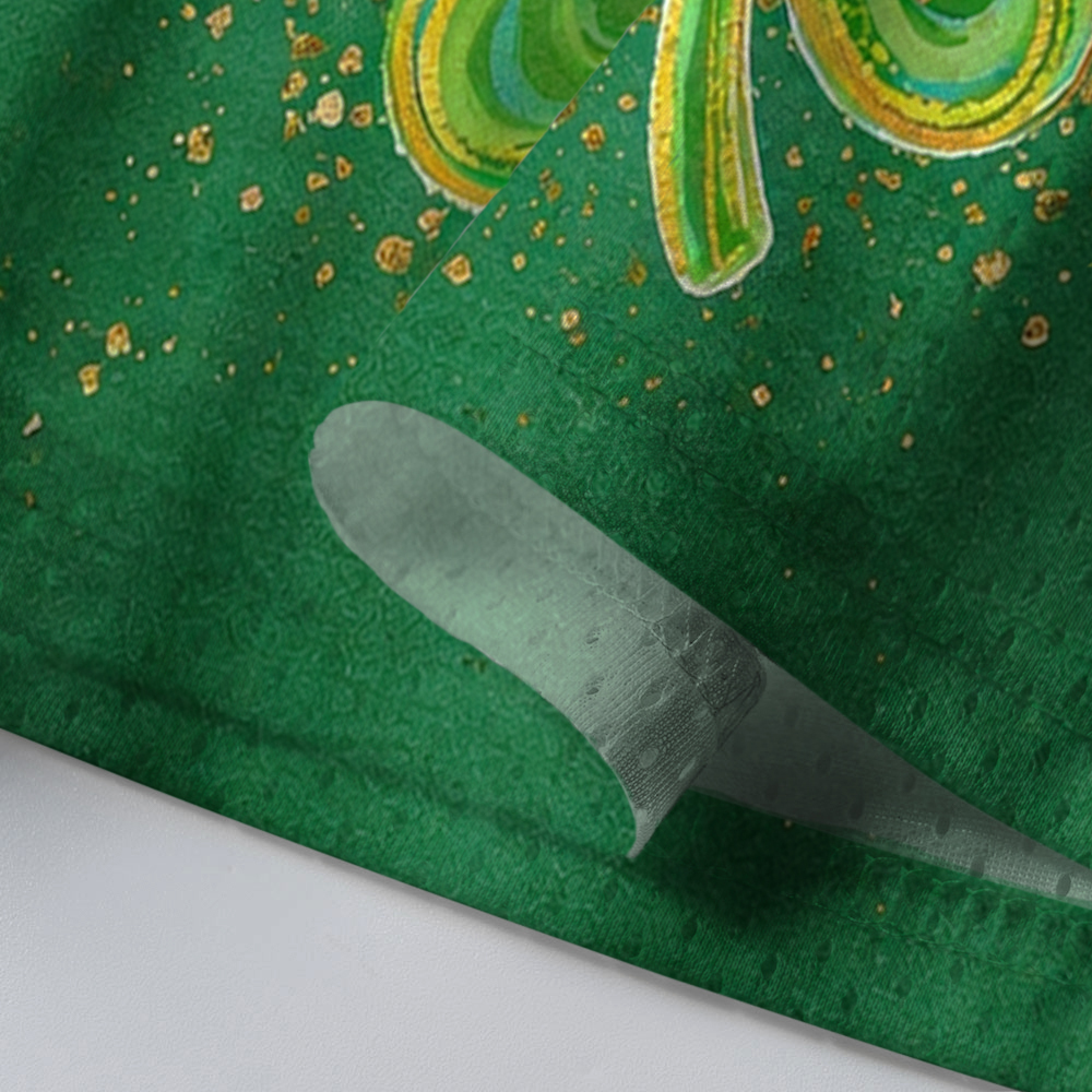 Baddiecat Lucky St. Patrick's Day Mesh Jersey