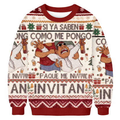 Baddiecat Si Ya Saben Como Me Pongo Pa' Que Me Invitan Ugly Sweatshirt