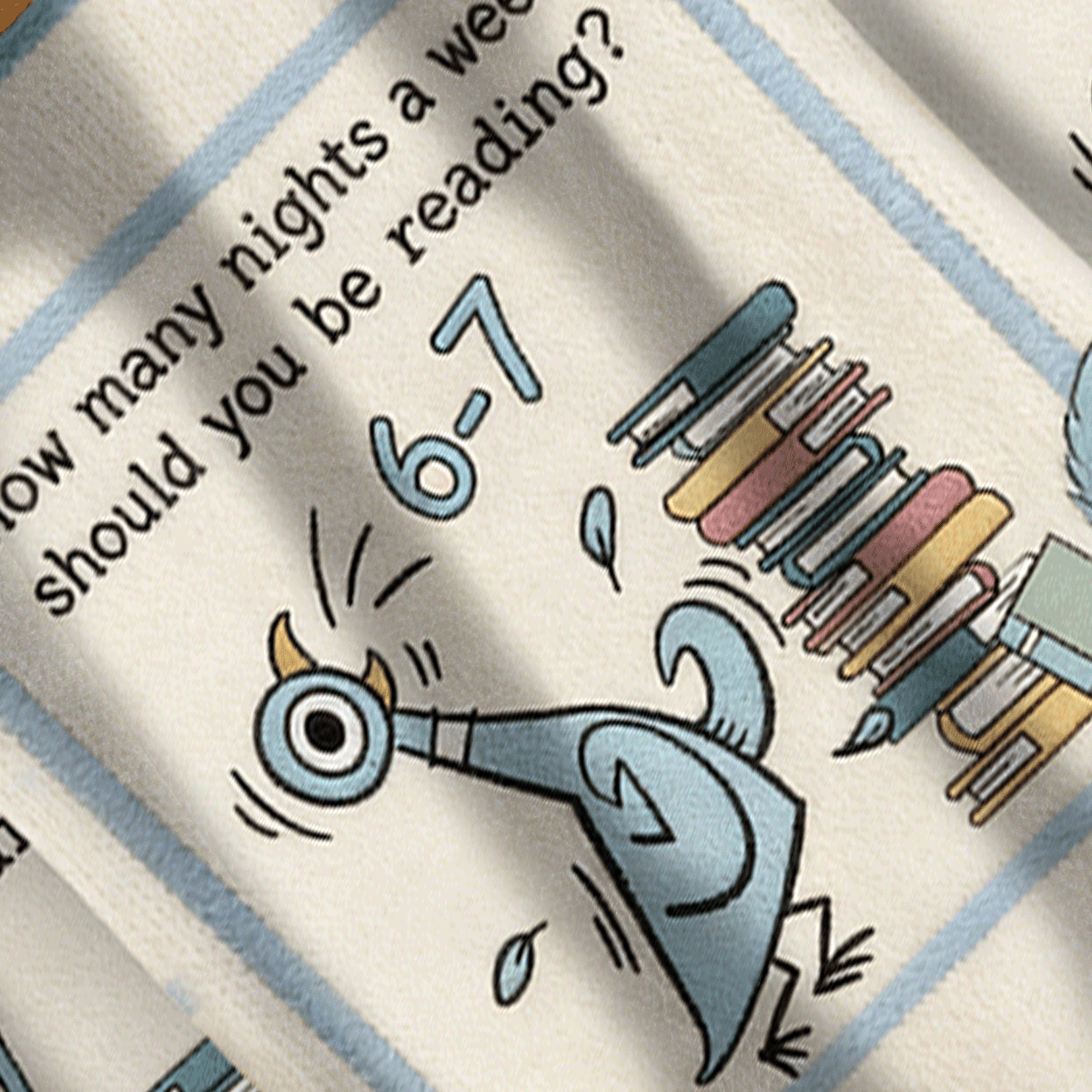 Baddiecat 6-7 How Many Nights A Week Should You Be Reading Ugly Sweatshirt