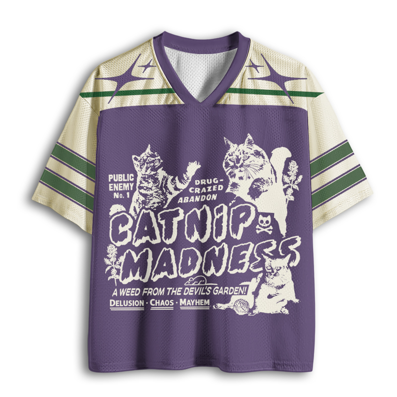 Baddiecat Catnip Madness Mesh Jersey