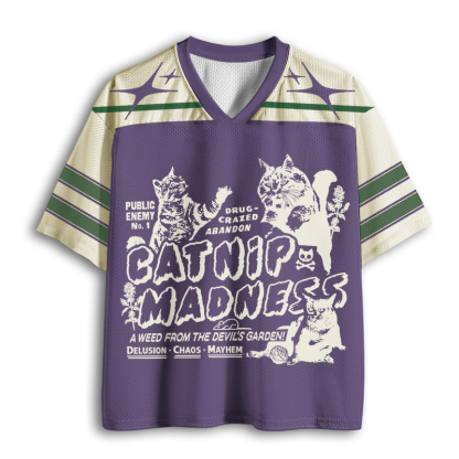 Baddiecat Catnip Madness Mesh Jersey