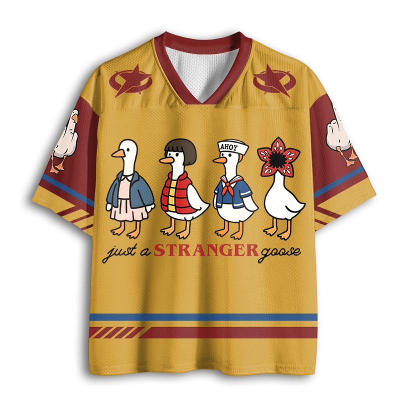 Baddiecat Just A Stranger Goose Mesh Jersey