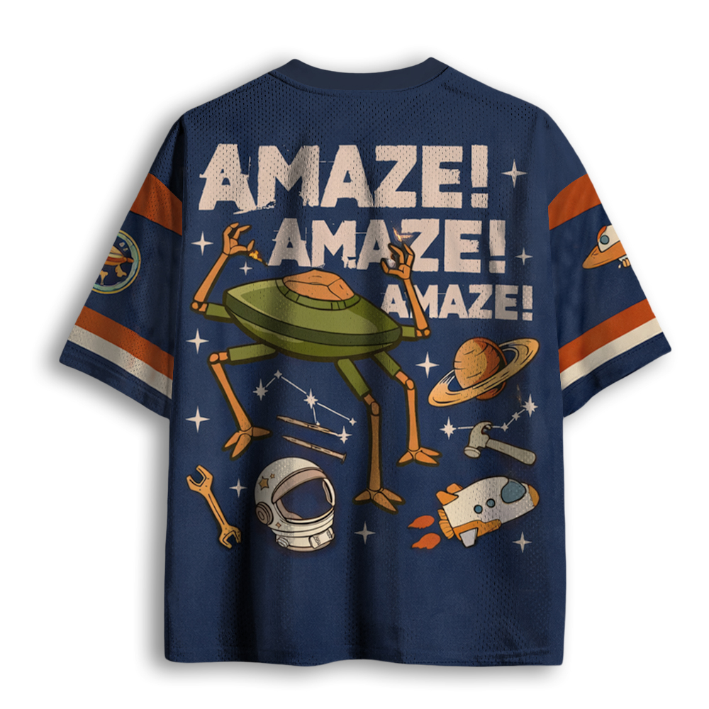 Baddiecat Rocky Amaze Amaze Amaze Mesh Jersey