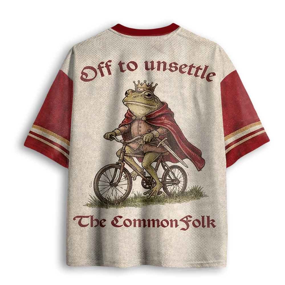 Baddiecat Off To Unsettle The Common Folk Mesh Jersey