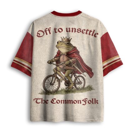 Baddiecat Off To Unsettle The Common Folk Mesh Jersey
