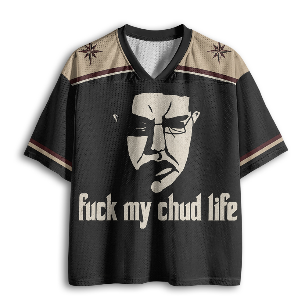 Baddiecat Fuck My Chud Life Mesh Jersey